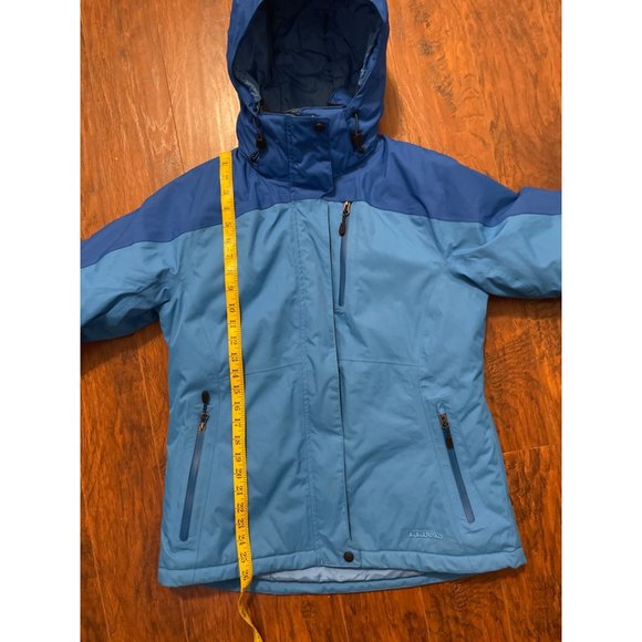 LL Bean Women's Rugged Ridge Parka in Blue Jay Crisp Lapis Size Small Petite - Picture 6 of 13